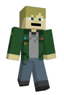 Ageratum Minecraft avatar full body