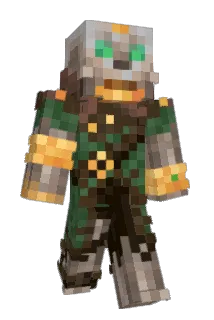 Aggrogoat Minecraft avatar full body