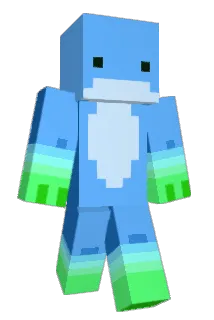 Aggrotadpole Minecraft avatar full body