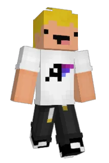 Agheroo Minecraft avatar full body