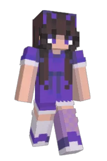 Agirlten Minecraft avatar full body