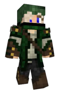 AgroDak Minecraft avatar full body