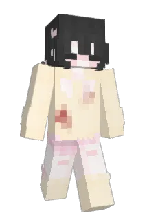 AgusAesthetic Minecraft avatar full body