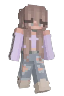 AhPotato Minecraft avatar full body
