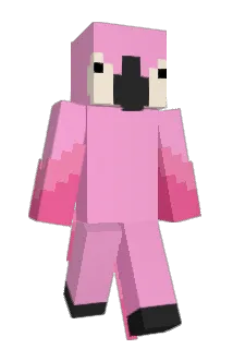 AhkerMC Minecraft avatar full body