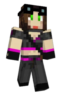 Ahmie Minecraft avatar full body