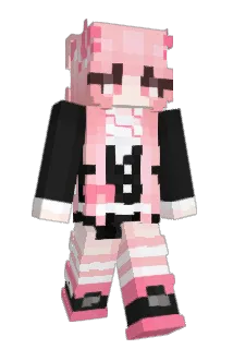 Ahriara Minecraft avatar full body