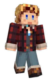AibouGold Minecraft avatar full body