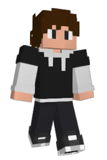AiizerTV Minecraft avatar full body