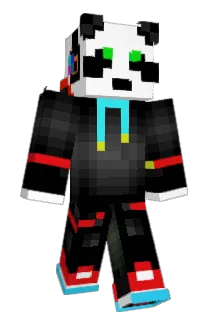 AiluroPanda Minecraft avatar full body