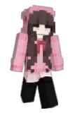 AinaGamer Minecraft avatar full body