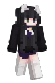 Aiqia Minecraft avatar full body