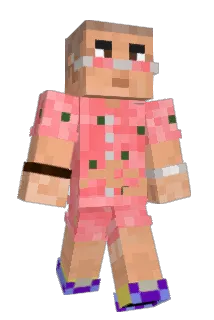 AirBadBunny Minecraft avatar full body