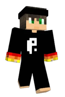 AirDraggun Minecraft avatar full body