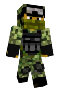 Airborne1102 Minecraft avatar full body