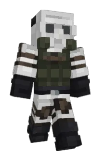 AirborneMonk Minecraft avatar full body