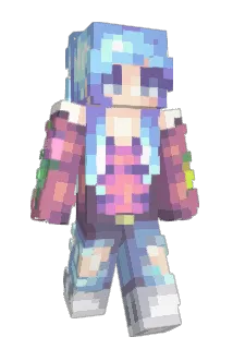 Airhhead Minecraft avatar full body