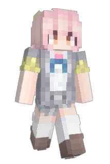 AiriMoiro Minecraft avatar full body