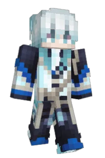 AisBubble Minecraft avatar full body