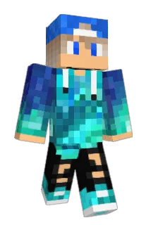 AisakaTiga Minecraft avatar full body