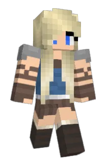 AisteV Minecraft avatar full body