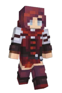 AisuHakase Minecraft avatar full body