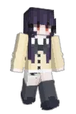 AkBits Minecraft avatar full body