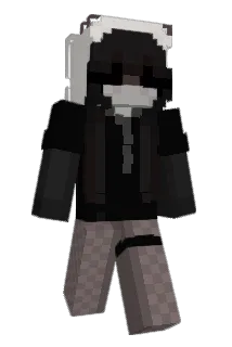 Akaako Minecraft avatar full body