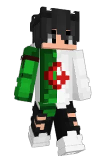 Akaatsu Minecraft avatar full body