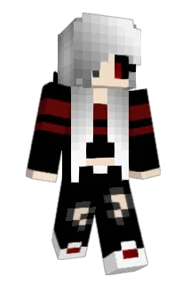 AkageNekow Minecraft avatar full body