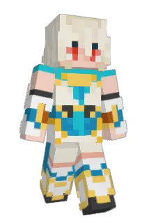 AkaiCeba Minecraft avatar full body