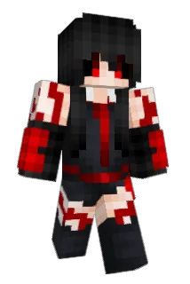 AkameHG Minecraft avatar full body