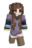 AkaneKurashiki Minecraft avatar full body