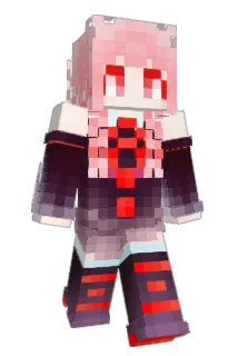 Akanecha Minecraft avatar full body