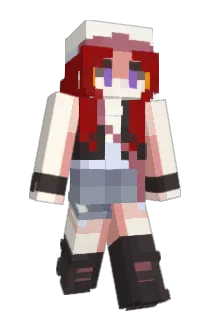 Akanechi Minecraft avatar full body