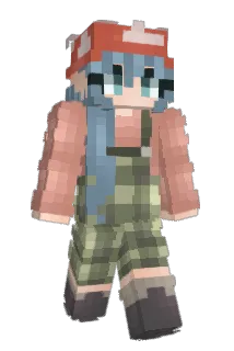 Akannik Minecraft avatar full body