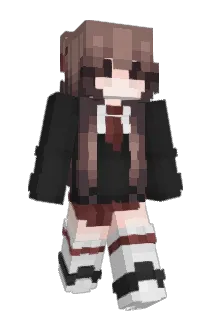 AkariYundashi Minecraft avatar full body