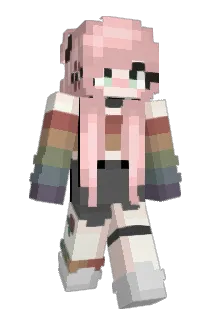 Akari_Sana Minecraft avatar full body