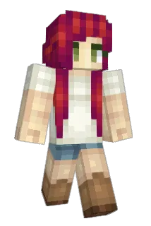 Akari_Senpai Minecraft avatar full body