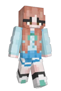 AkatamaButa Minecraft avatar full body