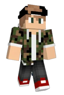 Akatsukix3 Minecraft avatar full body