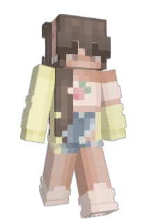 AkemiMikan Minecraft avatar full body
