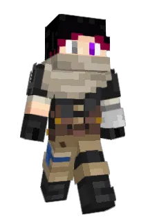 Akenari Minecraft avatar full body