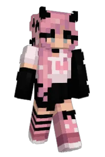 Akeno18 Minecraft avatar full body
