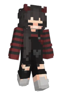 Aki17 Minecraft avatar full body