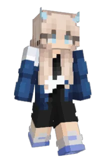 AkiRojas Minecraft avatar full body