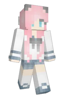 Akiko_Yuzuki Minecraft avatar full body