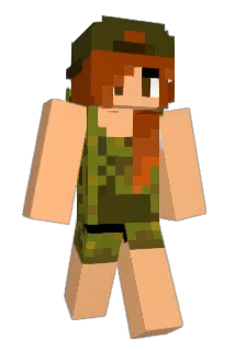Akinaattori Minecraft avatar full body
