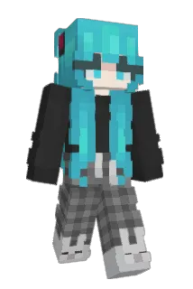 Akiuuuu Minecraft avatar full body