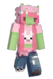 Aklarate Minecraft avatar full body